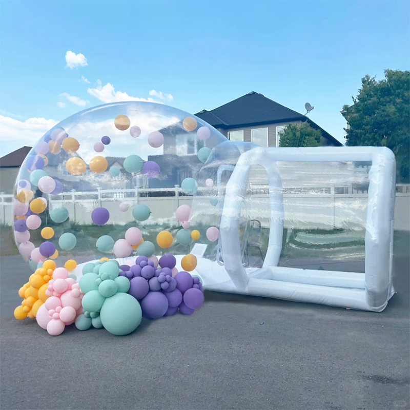 Inflatable Clear Bubble Tent – Waterproof PVC Outdoor Camping Bubble House for Party, Glamping & Events