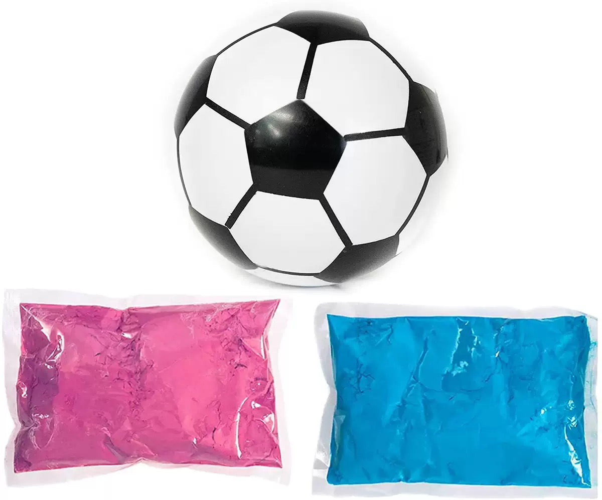 Gender Reveal Powder Football Set