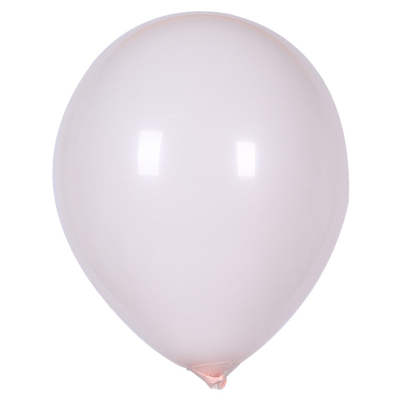NB0007 10 inch 2.2 g 100pcs round macaron color wedding celebration balloon thick latex happy birthday decoration balloons