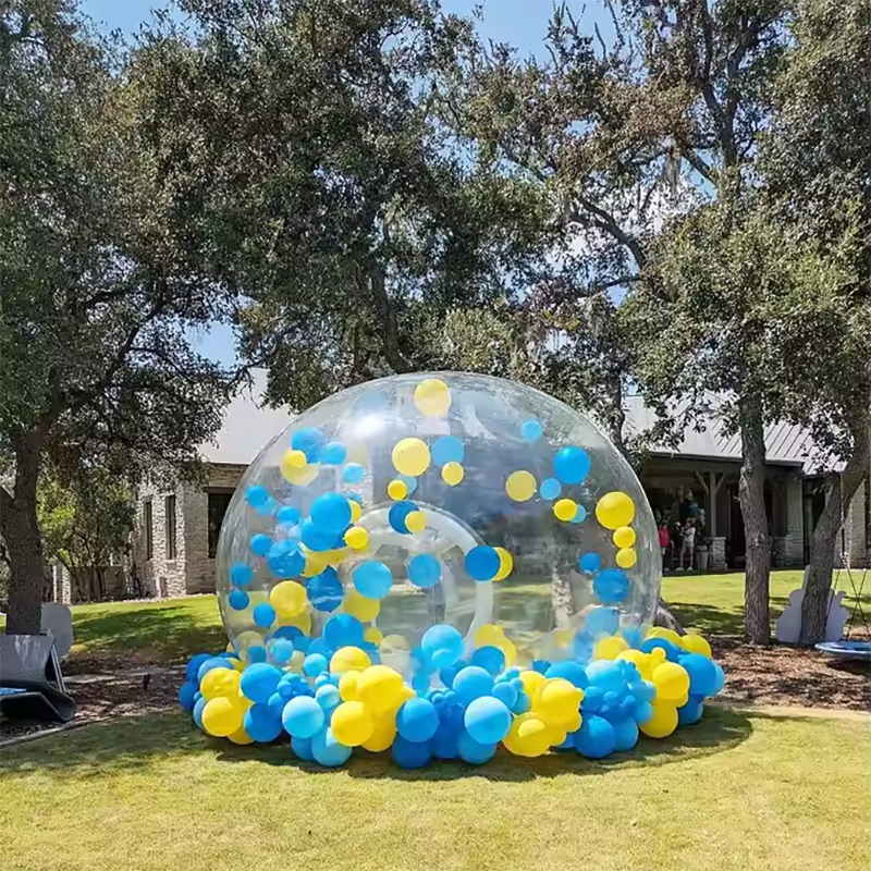 Inflatable Clear Bubble Tent – Waterproof PVC Outdoor Camping Bubble House for Party, Glamping & Events