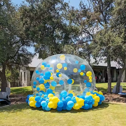 Inflatable Clear Bubble Tent – Waterproof PVC Outdoor Camping Bubble House for Party, Glamping & Events
