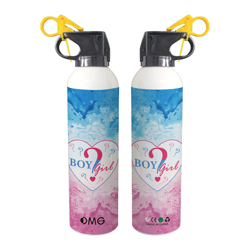 Fire Extinguisher-Shaped Gender Reveal Powder Smoke Cannon (Customizable)