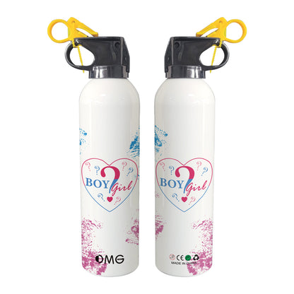 Fire Extinguisher-Shaped Gender Reveal Powder Smoke Cannon (Customizable)