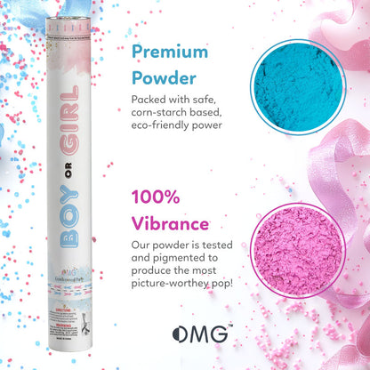 Custom Confetti Cannon with Free Design & Worldwide Delivery