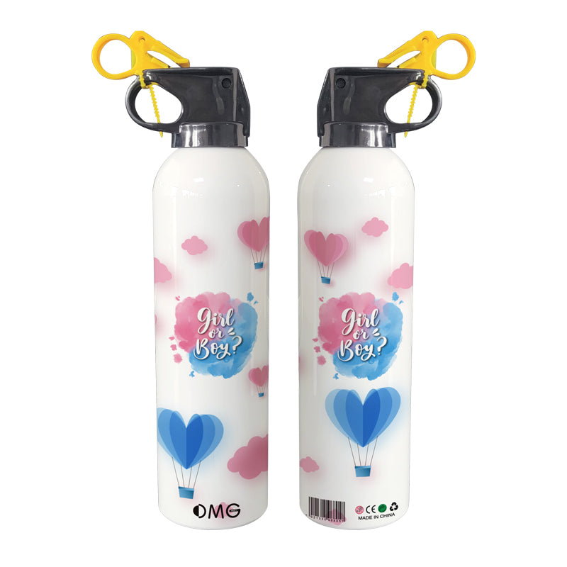 Fire Extinguisher-Shaped Gender Reveal Powder Smoke Cannon (Customizable)
