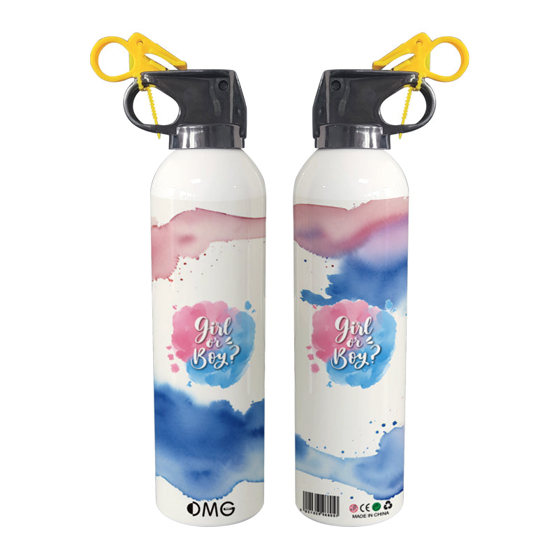 Fire Extinguisher-Shaped Gender Reveal Powder Smoke Cannon (Customizable)