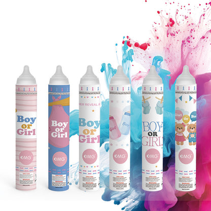 Gender Reveal Pacifier-Shaped Celebration Cannon (Multiple Customizable Options Available)