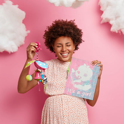 Gender Reveal Exposuring Art Canvas Kit 7.9x9.8 inch