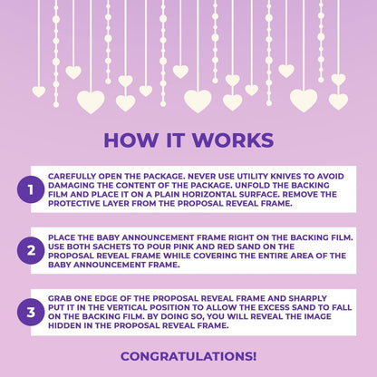 Surprise Engagement Proposal Sign Magic Canvas Art Will You Marry Me 7.9x9.8 inch