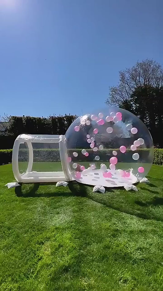 Inflatable Clear Bubble Tent – Waterproof PVC Outdoor Camping Bubble House for Party, Glamping & Events