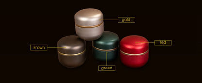 NC0001 Tarro para velas de aromaterapia con forma de grano de café en lata con tapa, regalo romántico, cera de soja con aroma navideño