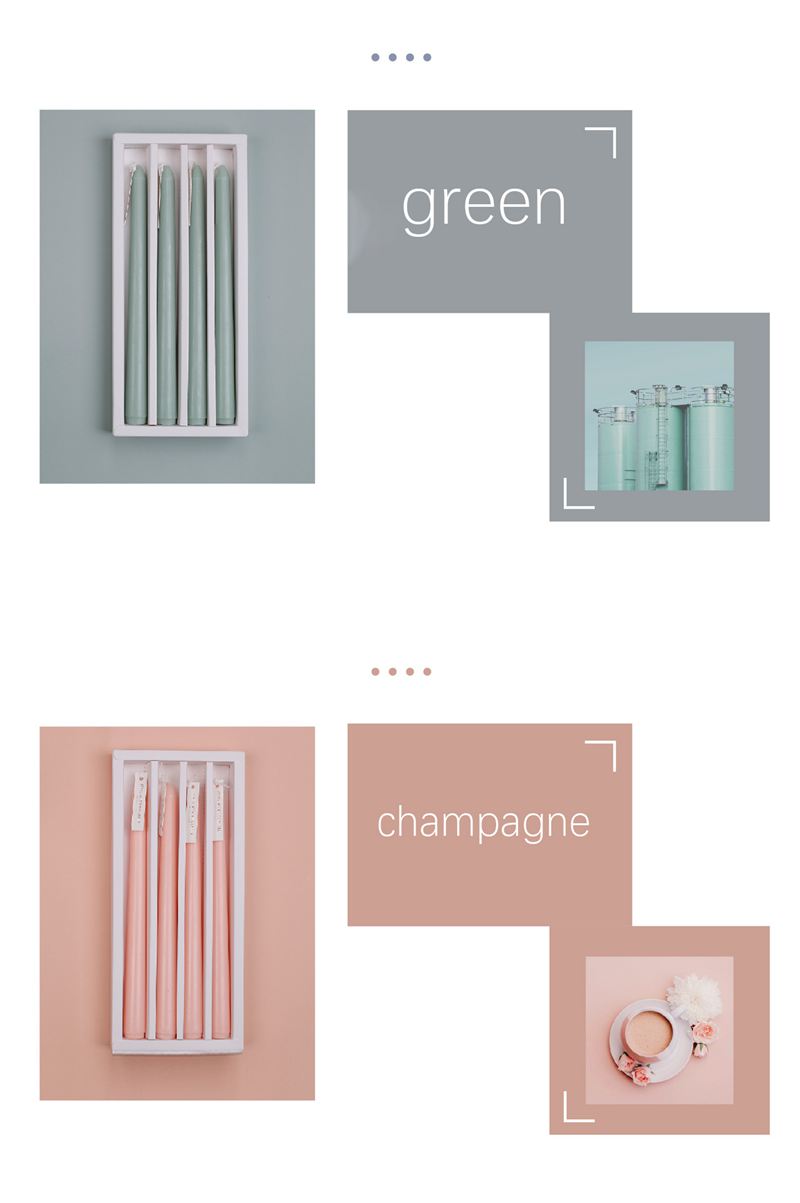 NC0004 Venta al por mayor de fábrica de velas perfumadas creativas, cera de varilla larga, banquete de boda, regalo de vacaciones, vela de cumpleaños al por mayor