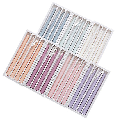 NC0004 Venta al por mayor de fábrica de velas perfumadas creativas, cera de varilla larga, banquete de boda, regalo de vacaciones, vela de cumpleaños al por mayor