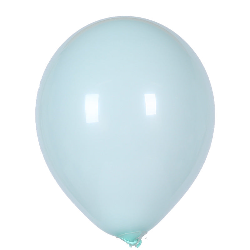 NB0007 10 inch 2.2 g 100pcs round macaron color wedding celebration balloon thick latex happy birthday decoration balloons