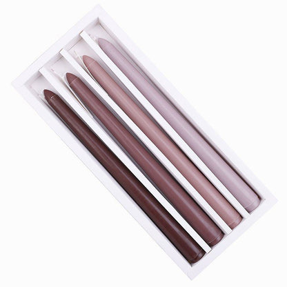 NC0004 Venta al por mayor de fábrica de velas perfumadas creativas, cera de varilla larga, banquete de boda, regalo de vacaciones, vela de cumpleaños al por mayor