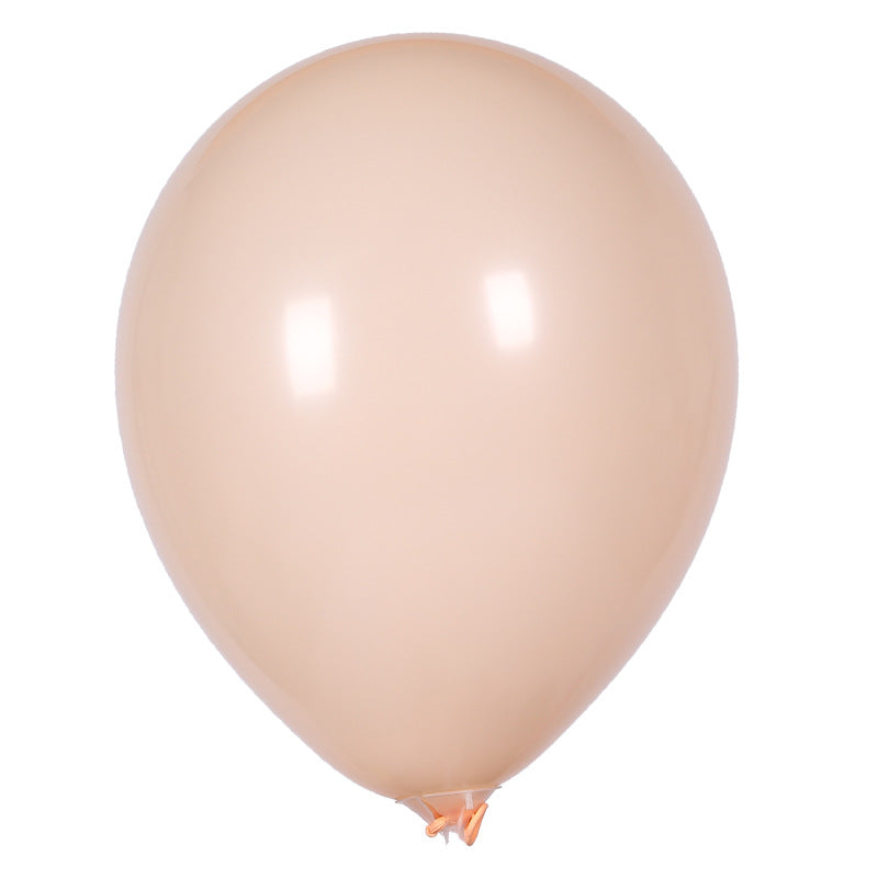 NB0007 10 inch 2.2 g 100pcs round macaron color wedding celebration balloon thick latex happy birthday decoration balloons