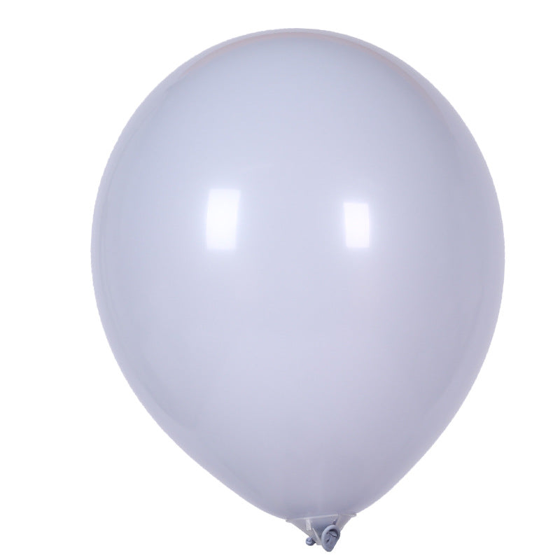 NB0007 10 inch 2.2 g 100pcs round macaron color wedding celebration balloon thick latex happy birthday decoration balloons