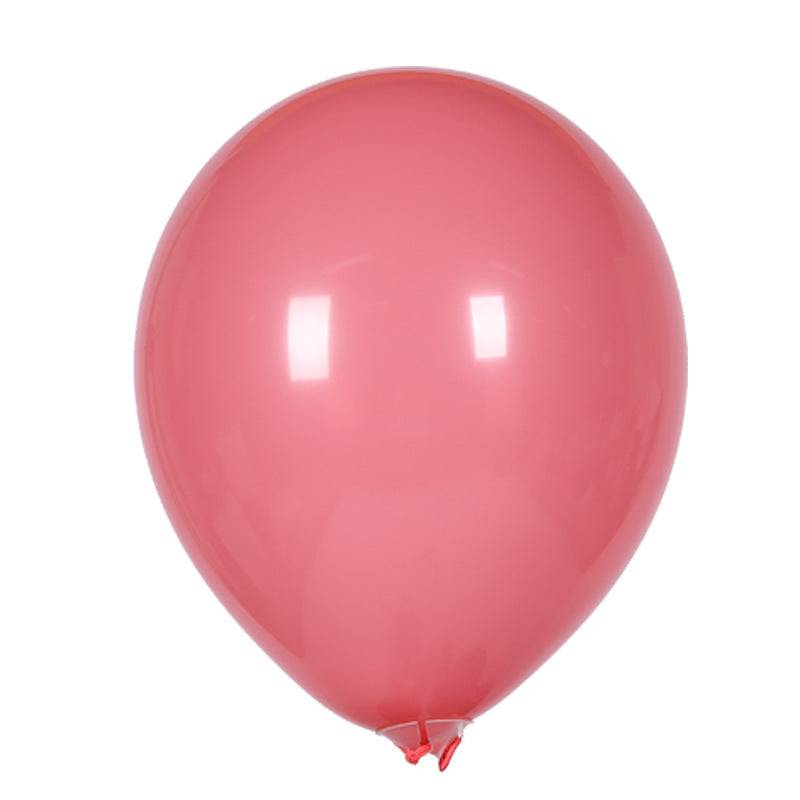 NB0007 10 inch 2.2 g 100pcs round macaron color wedding celebration balloon thick latex happy birthday decoration balloons