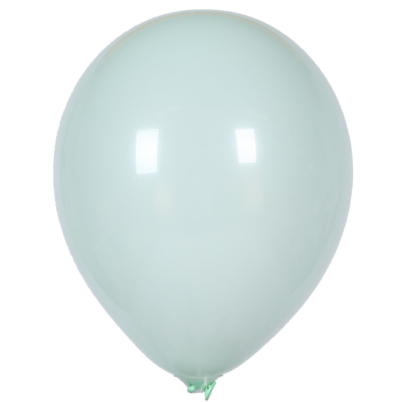 NB0007 10 inch 2.2 g 100pcs round macaron color wedding celebration balloon thick latex happy birthday decoration balloons
