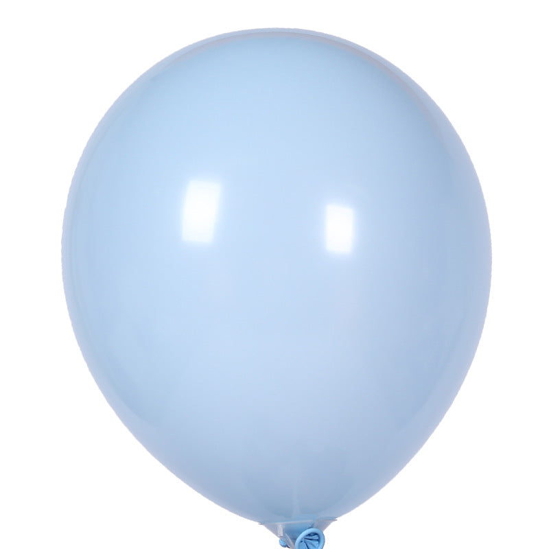 NB0007 10 inch 2.2 g 100pcs round macaron color wedding celebration balloon thick latex happy birthday decoration balloons