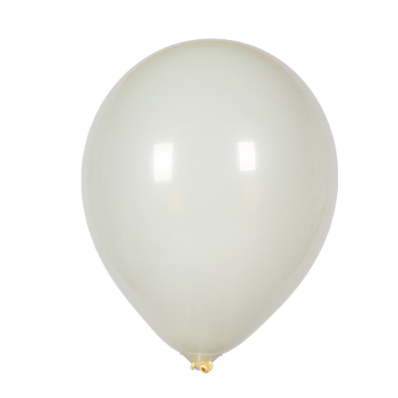 NB0007 10 inch 2.2 g 100pcs round macaron color wedding celebration balloon thick latex happy birthday decoration balloons