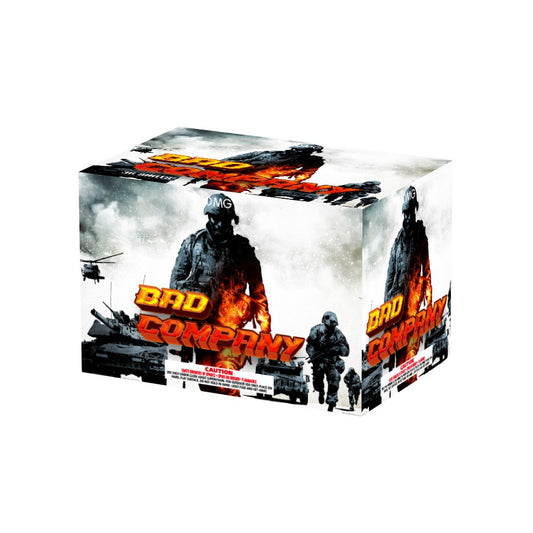 OMG-B015 36 shot Bad Company 200 Grams Cakes Fireworks