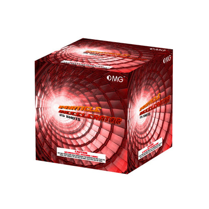 OMG-B020 25 shot Particle Accelerator 200 Grams Cakes Fireworks