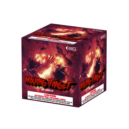 OMG-B004 36 shot Moving Target 200 Grams Cakes Fireworks