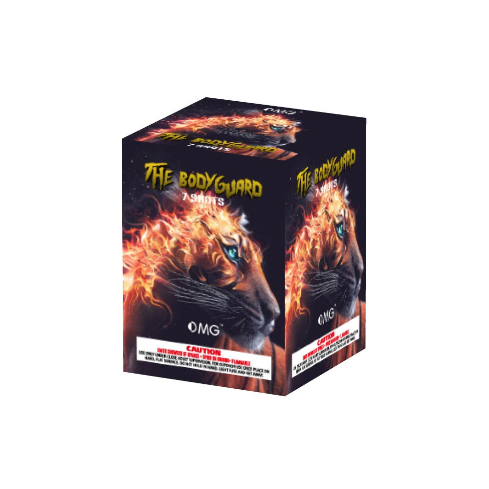 OMG-B006 7 shot The Bodyguard 200 Grams Cakes Fireworks