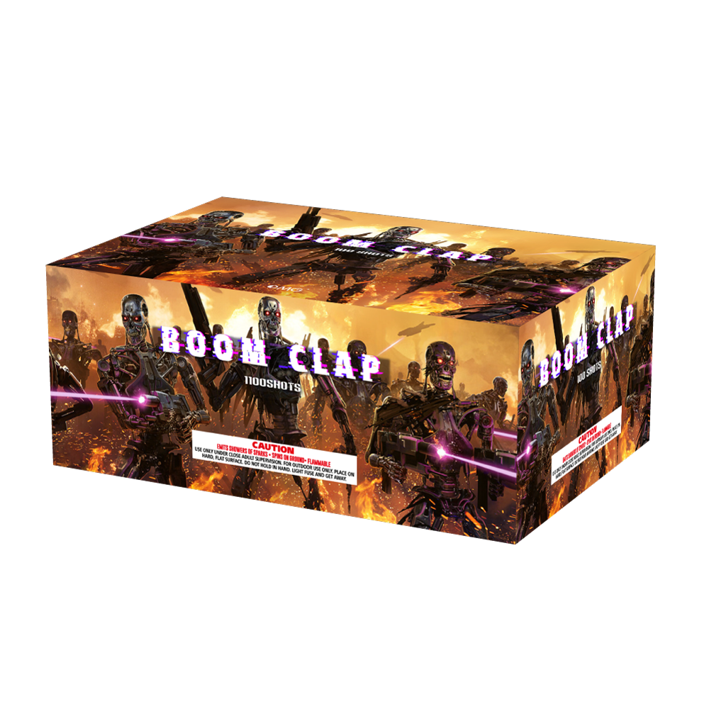 OMG New Design EUO212 100 shots BOOM CLAP Cakes Fireworks
