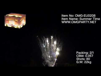 OMG New Design EUO208 80 shots SUMMER TIME Cakes Fireworks