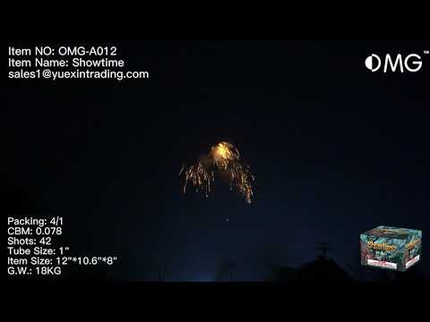 OMG-A012 42 shot Showtime 500 Grams Cakes Fireworks
